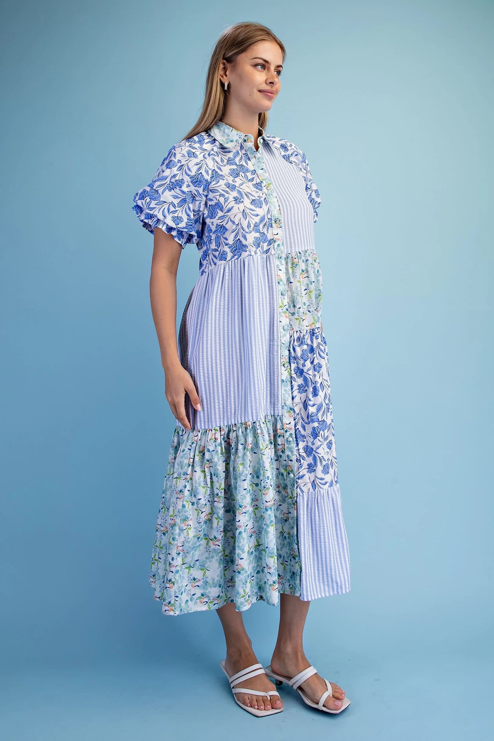 TE2057 - WHITE / BLUE