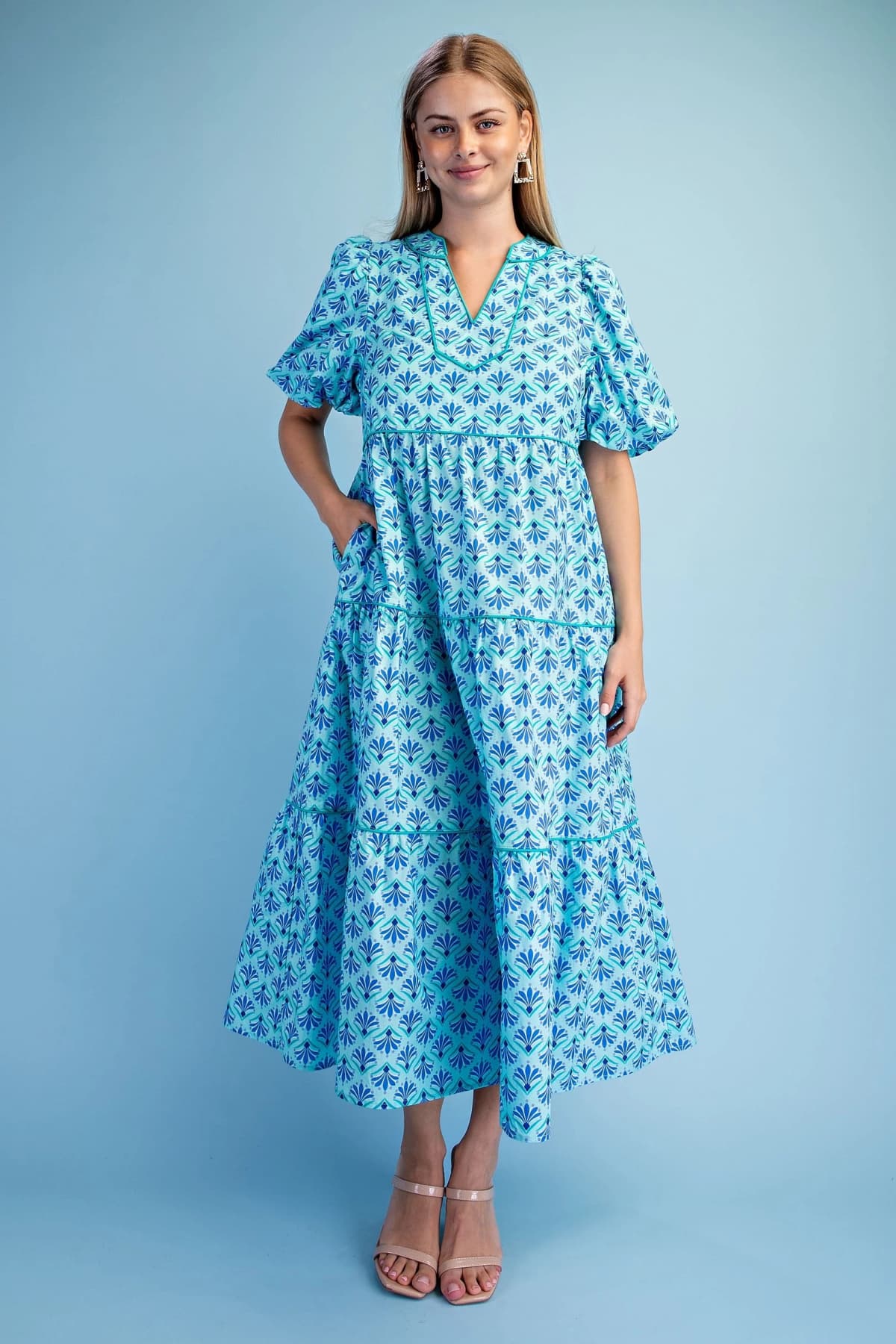 TE2074 - BLUE / MINT