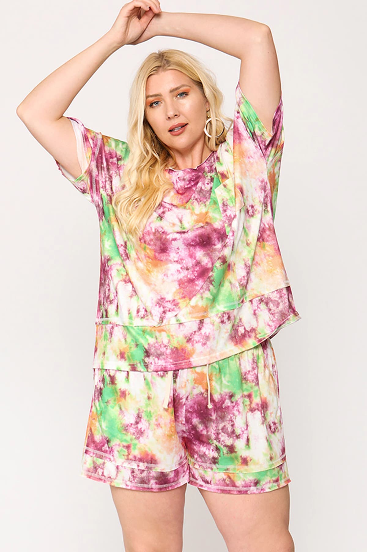 PK1062 - MAGENTA / GREEN