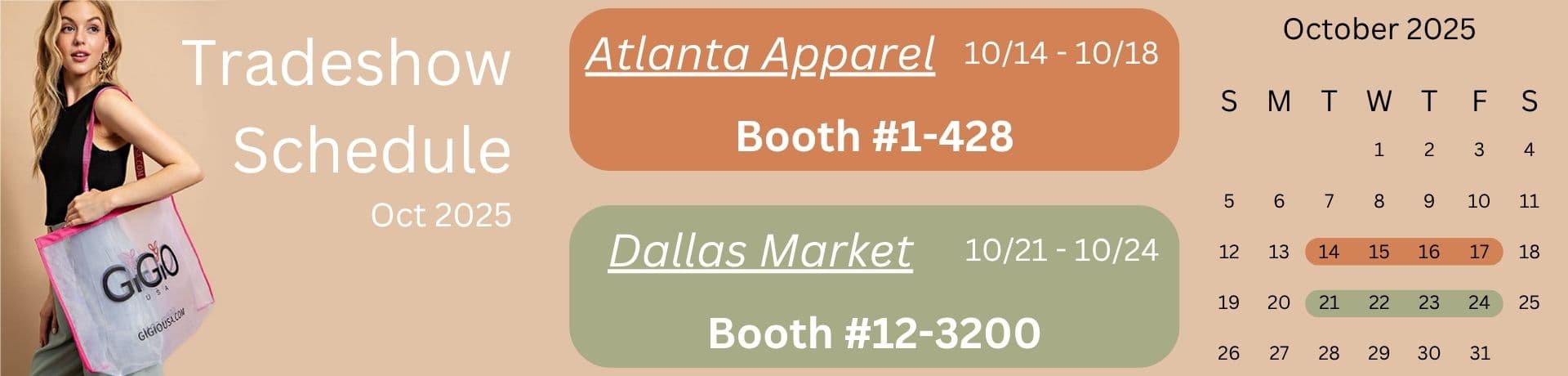 Trade Show Schedule